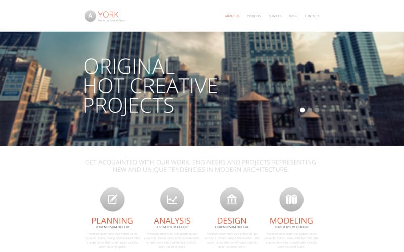 Architecture Ideas Drupal Template