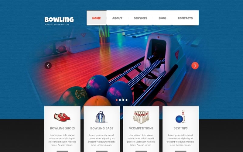 Bowling Drupal Template