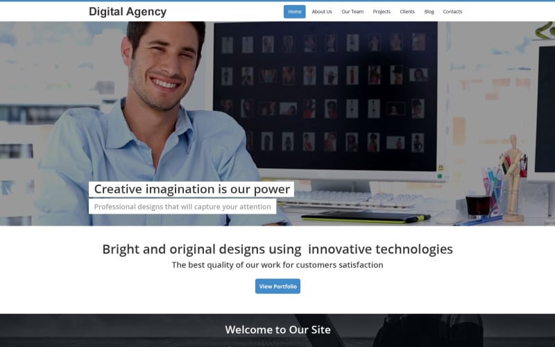 Digital Agency Drupal Template
