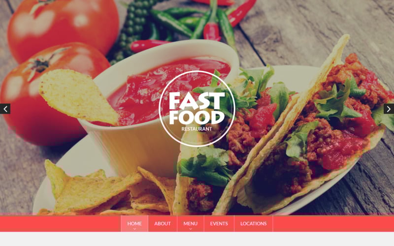 Fast Food Drupal Template