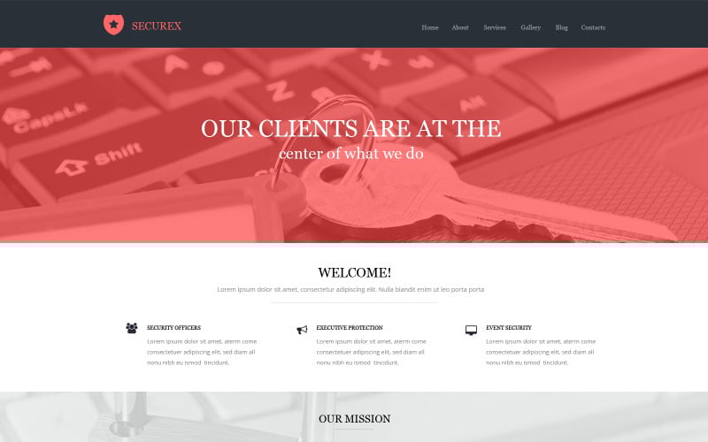 Information Security Drupal Template