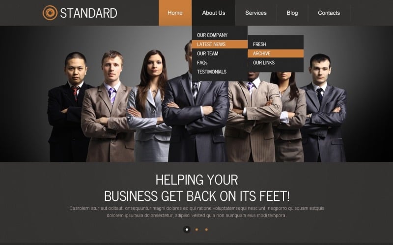 Marketing Agency Drupal Template