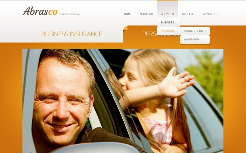 Orange Insurance Drupal Template