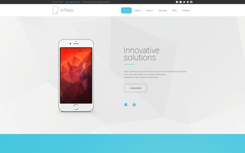Softapp Drupal Template