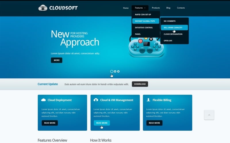 Software Company Drupal Template
