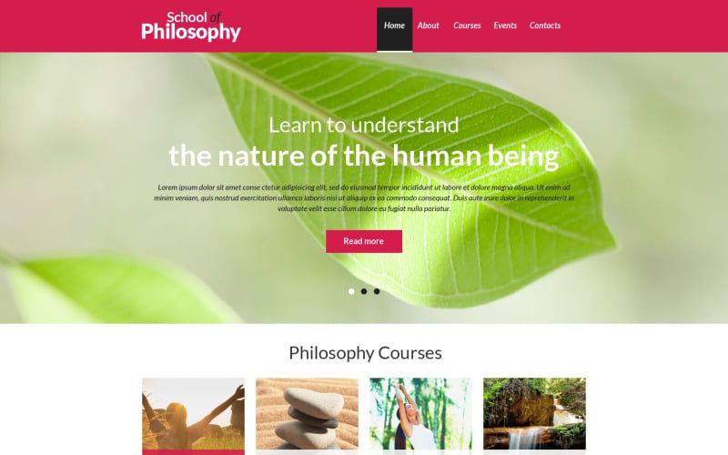 Spiritual Enlightenment Club Drupal Template