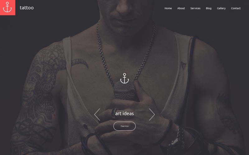 Tattoo Drupal Template
