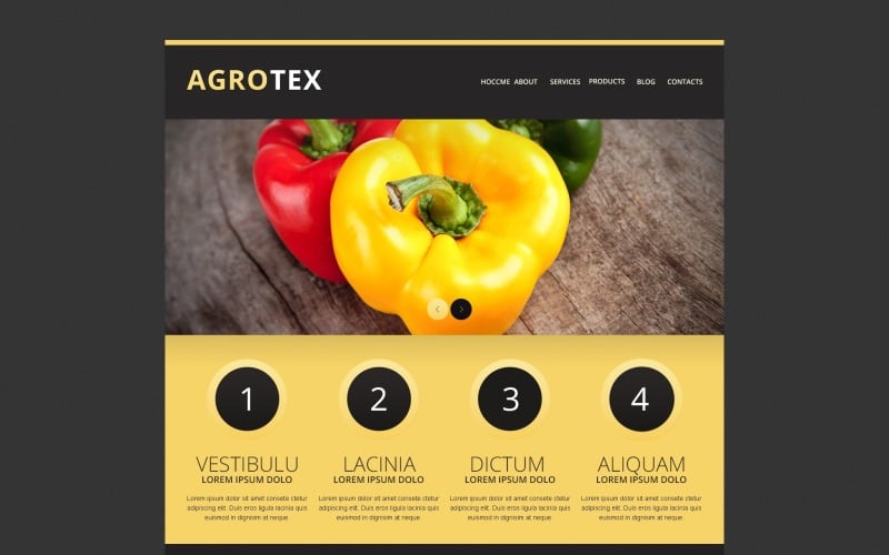 Vegetable Farm Drupal Template