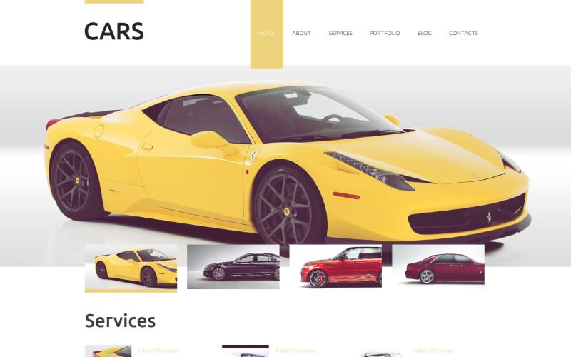 Vehicles Business Drupal Template