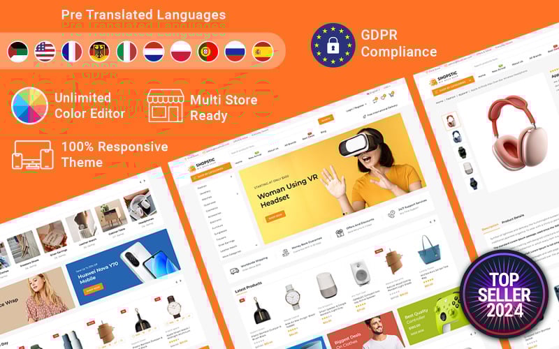 Shopstic - Mega Store Prestashop Responsive Theme