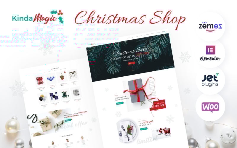 Kinda Magic - Magical And Inspiring Christmas WooCommerce Theme