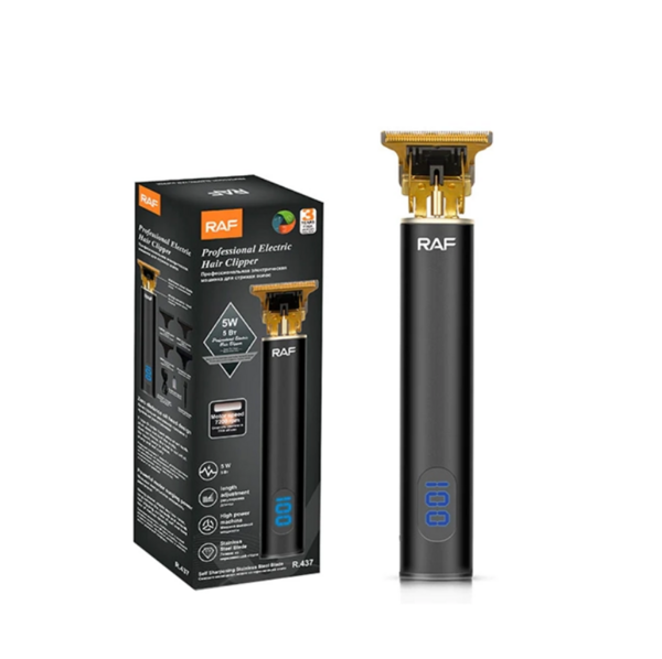 RAF Professional Electric Hair Clipper R-437 - Black