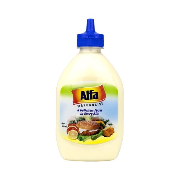 Alfa Mayonnaise Squeezey - 500ml
