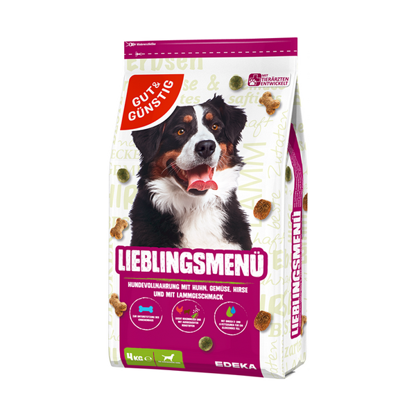 GOOD&CHEAP Dry Dog Food with chicken, vegetables, millet and lamb flavor - 4kg