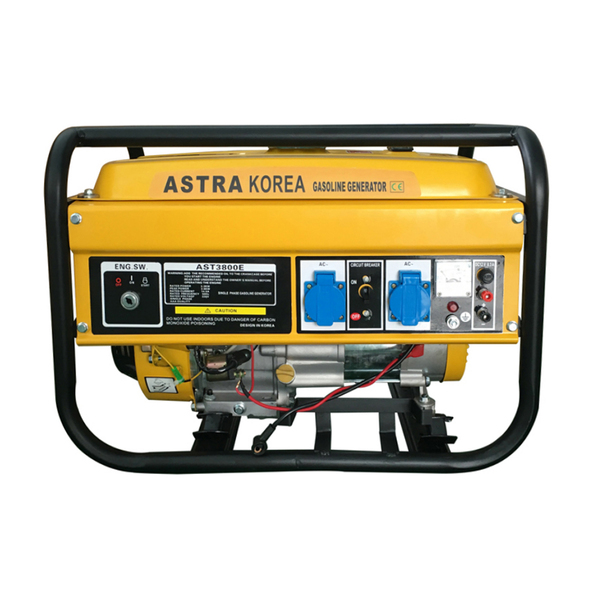 Astra Korea 3700 Portable Gasoline/Petrol Power Generator 3Kva