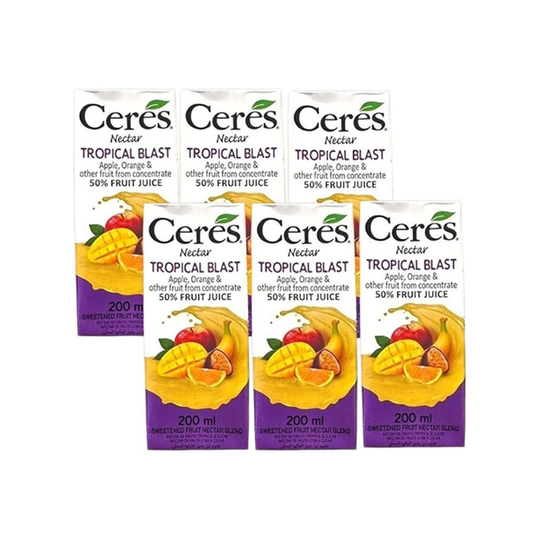 Ceres Kids Multifruit Nectar Juice - 200ml Pack of 6