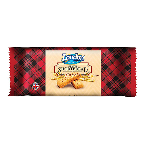 LONDON Shortbread Butter Biscuits - 210g