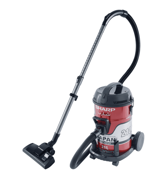SHARP - 21 Liters 2100W 100 Percent Copper Motor Vaccum Cleaner