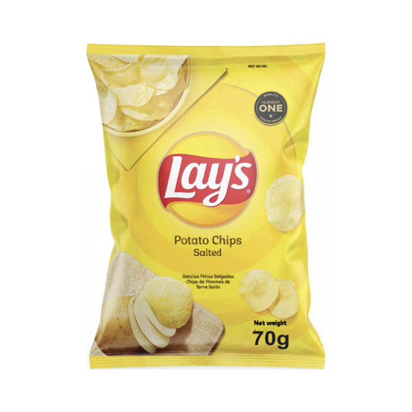 Lays Salted Potato Chips - 70g