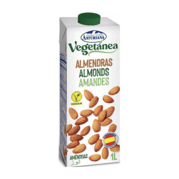 Asturiana Vegetrian Almond Drink - 1L