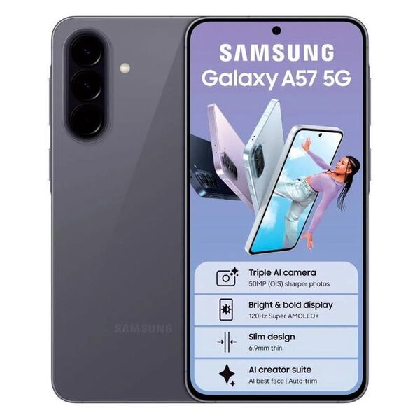 Samsung Galaxy A57 5G - 6.7" - 8GB RAM + 128GB (Dual SIM) - 5000mAh