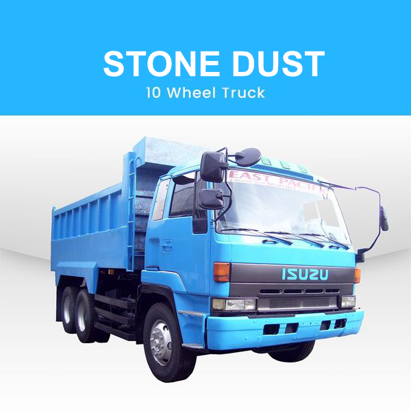 Stone Dust for Filling - 10 Wheel Truck