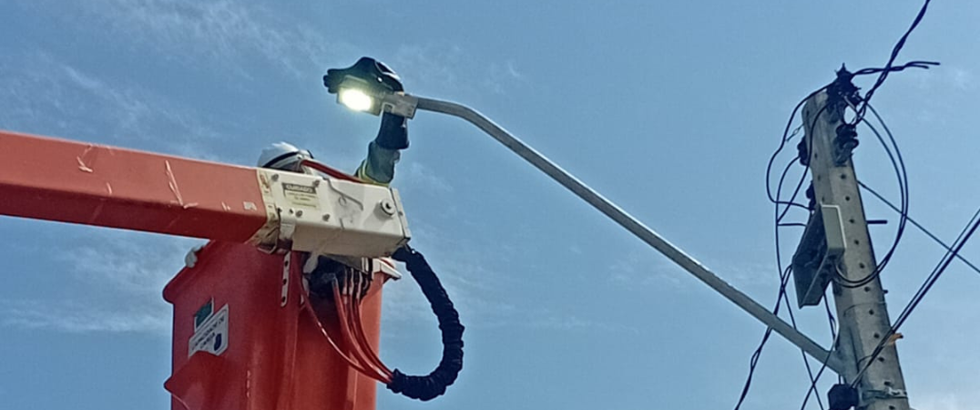 3e Soluções moderniza iluminação pública de Aiuaba