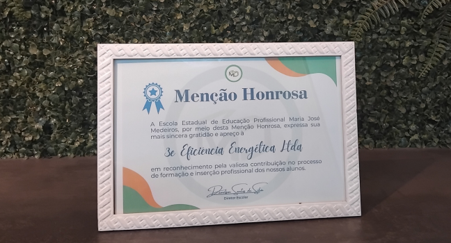 Ilustração para Menção honrosa - contribuição da empresa no processo de formação e inserção profissional dos alunos dos cursos técnicos