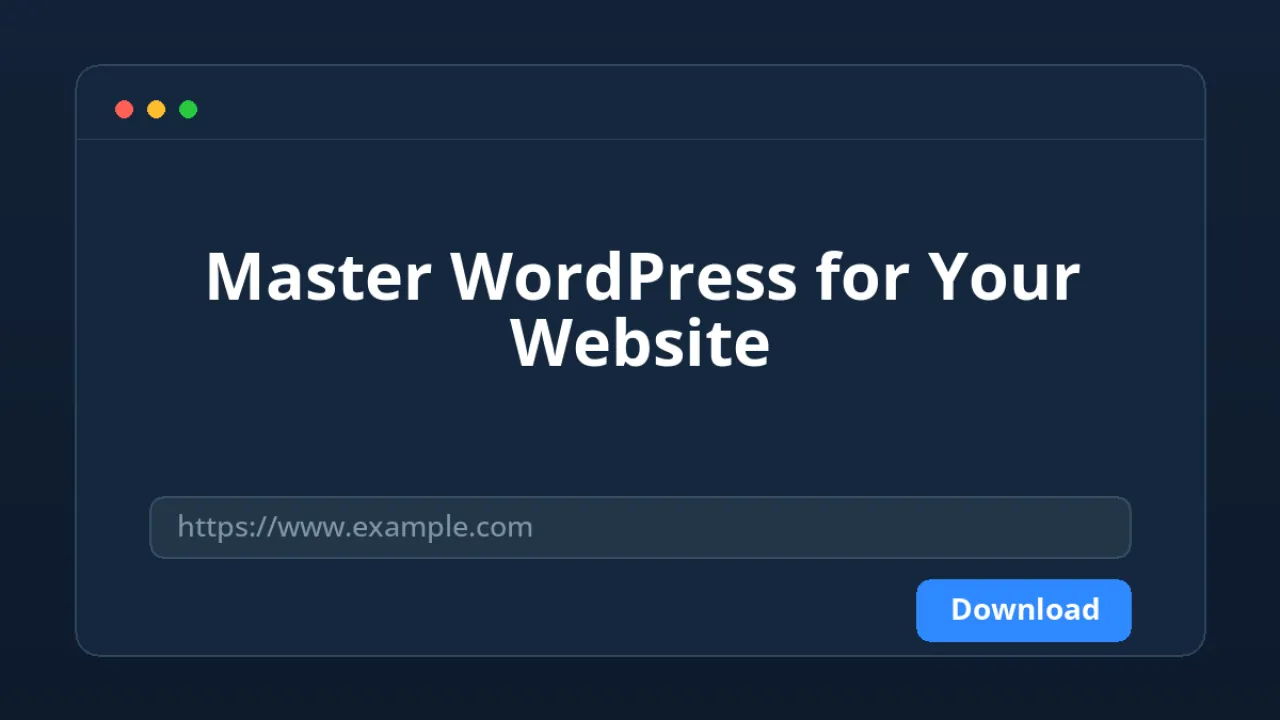 Unlock Your Website's Potential with WordPress: A Comprehensive Guide