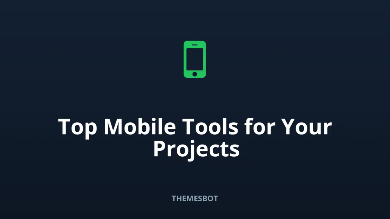 Essential Mobile Tools for Developers and Creators