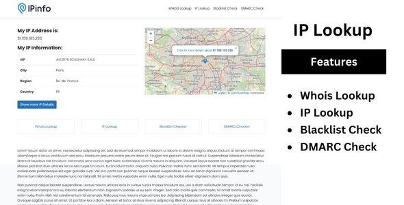 Ip Lookup PHP Script