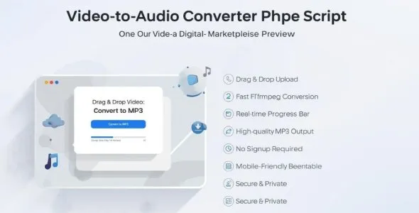 Video to Audio Converter PHP Script — Convert Video to MP3