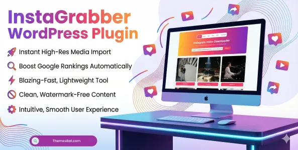 InstaGrabber: Instagram Downloader Plugin for WordPress