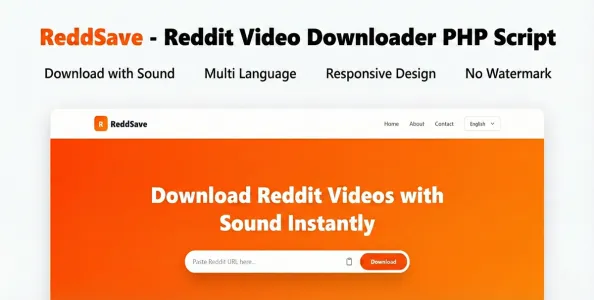 ReddSave - Reddit Downloader Script