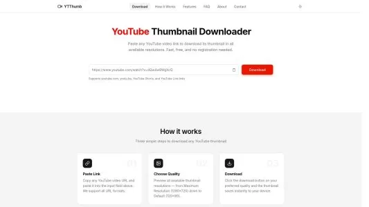Youtube Thumbnail Downloader – Complete YouTube Tools Website Built with PHP