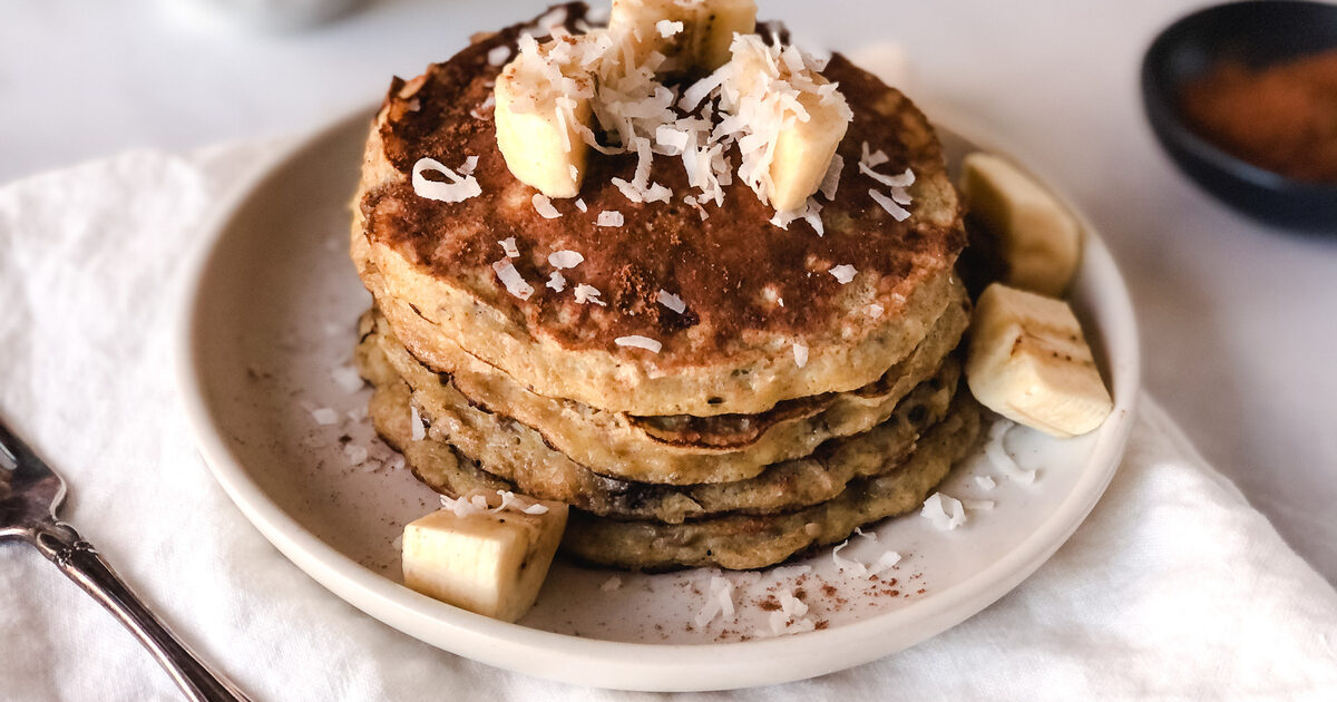Flourless Banana Pancakes with Coconut The Paleo Diet®