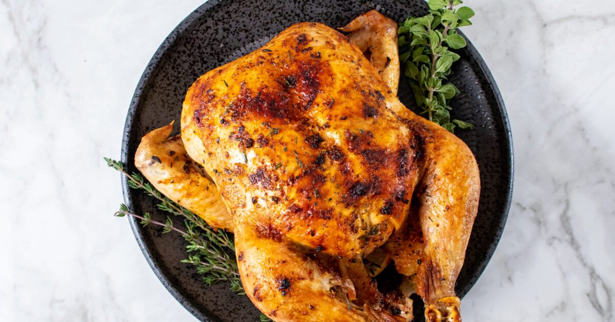 Whole Roaster Herb Chicken The Paleo Diet®