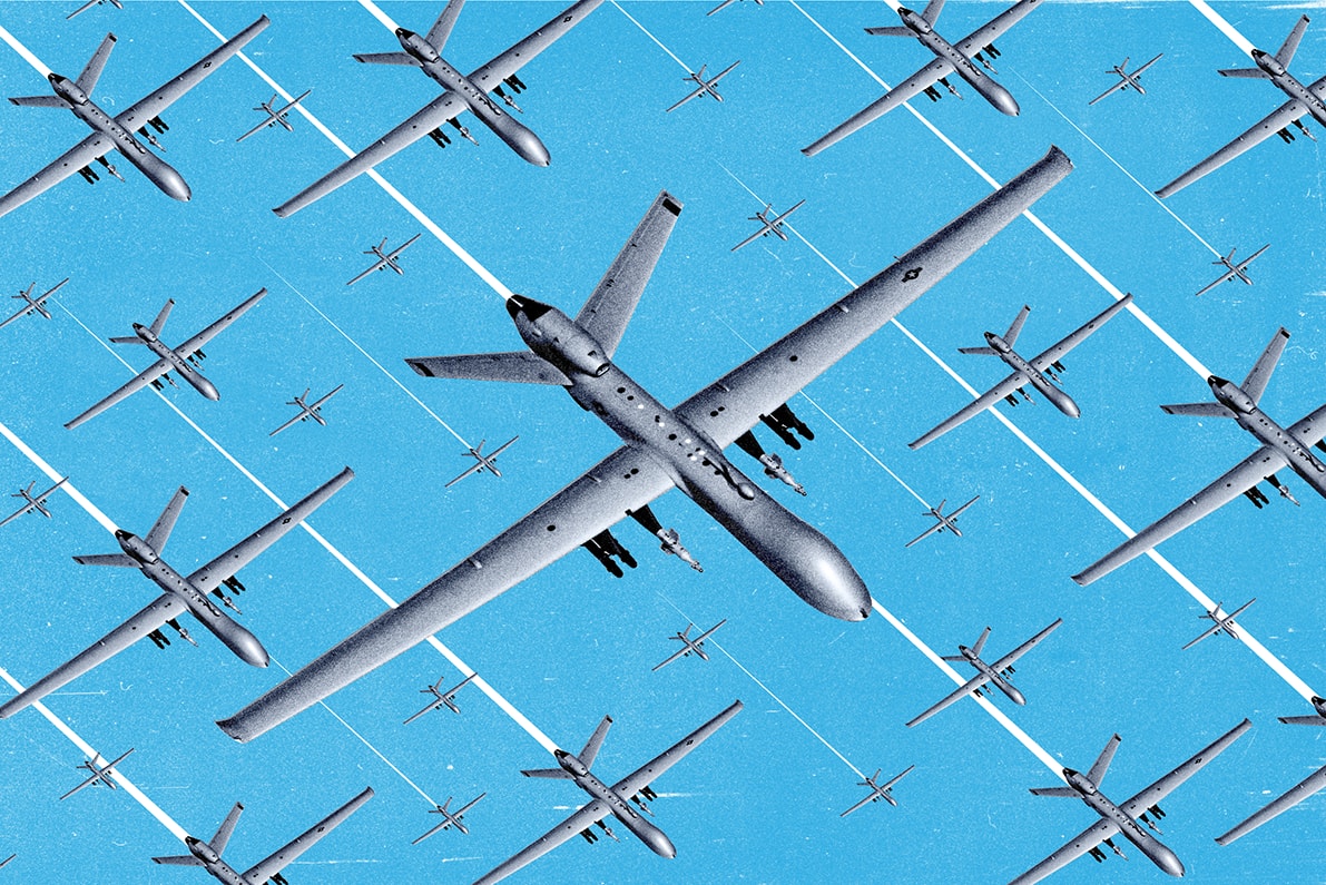 Drone warfare