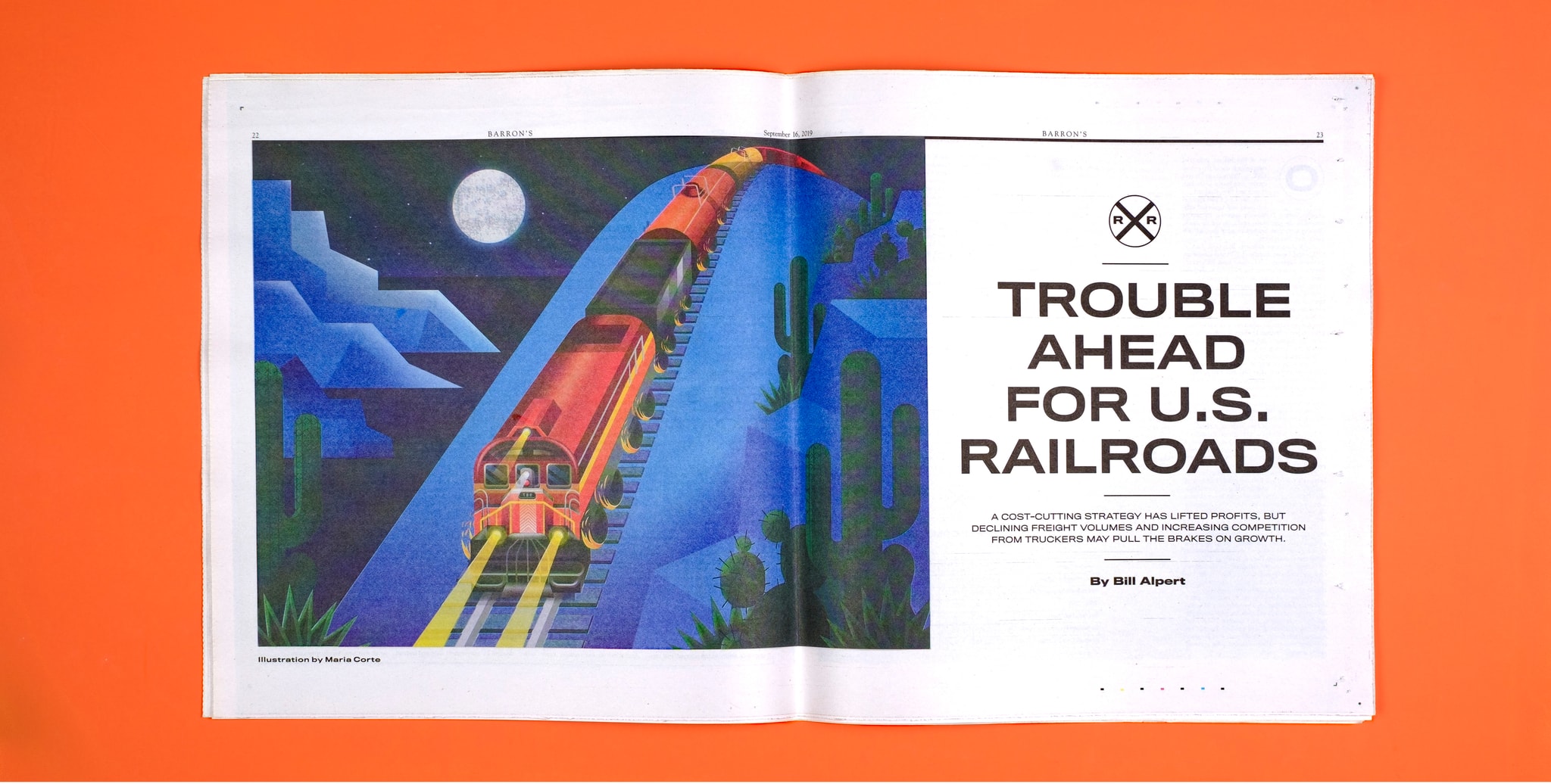 Railroad interior