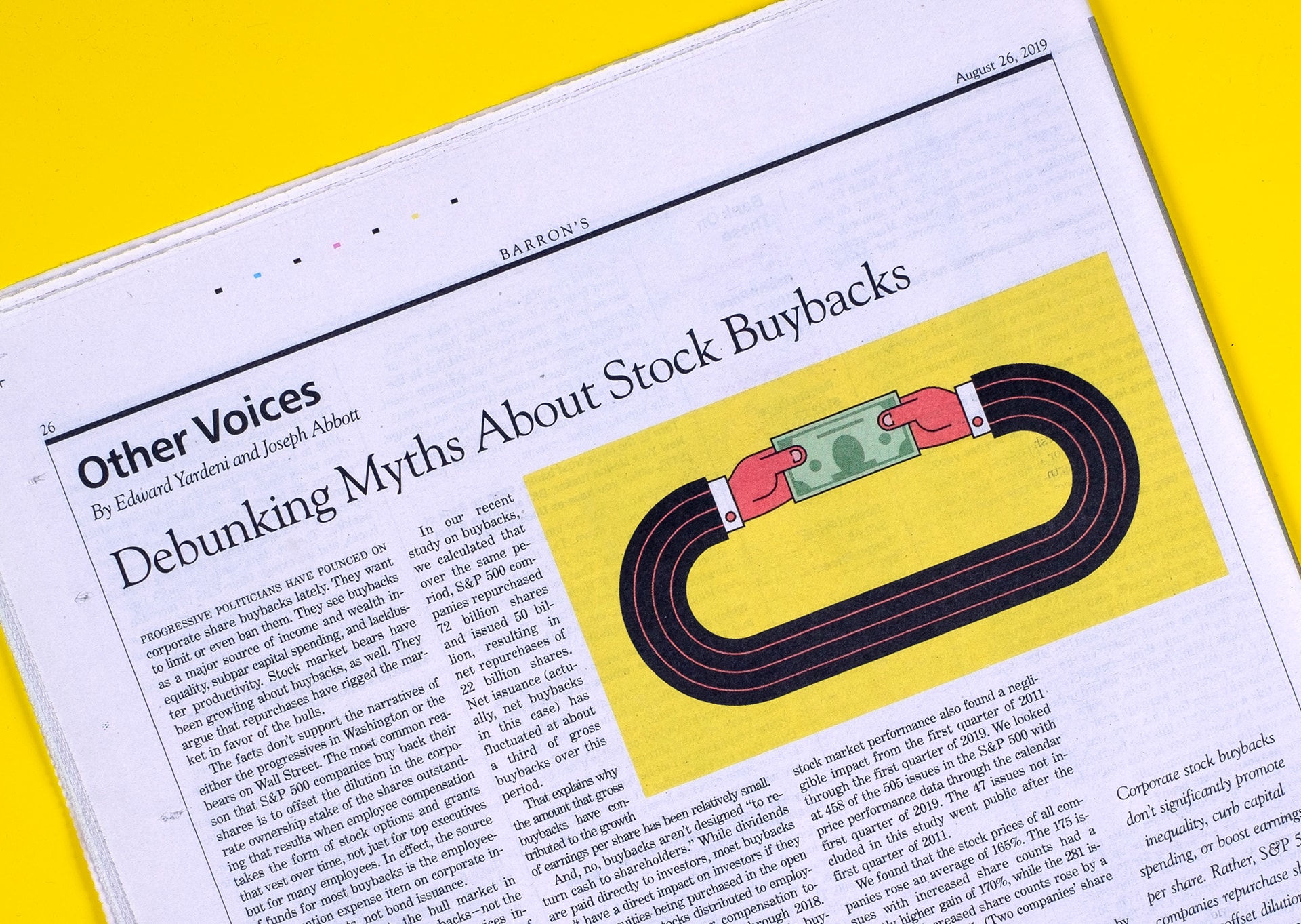 Stock buybacks