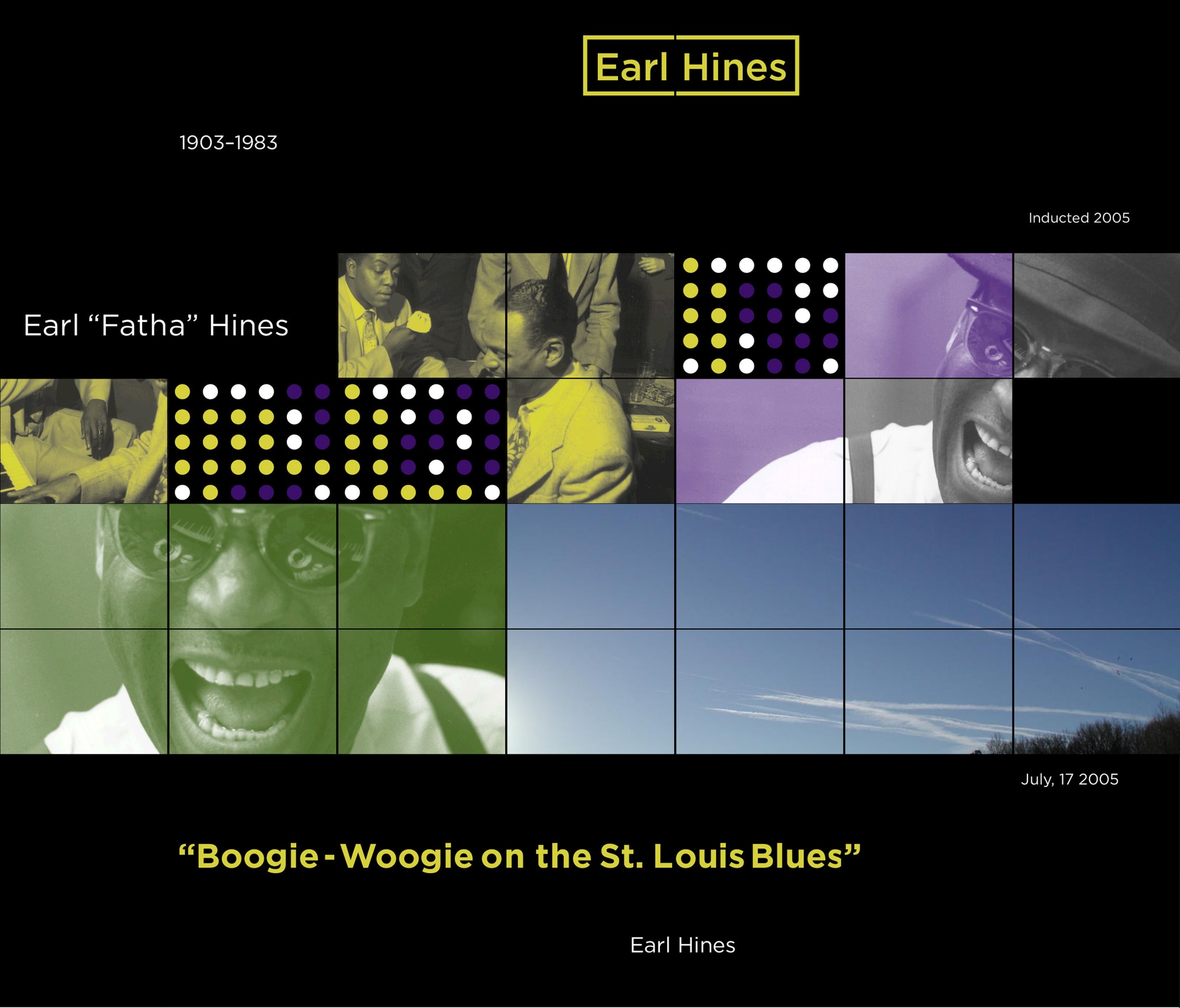 Earl Hines panels