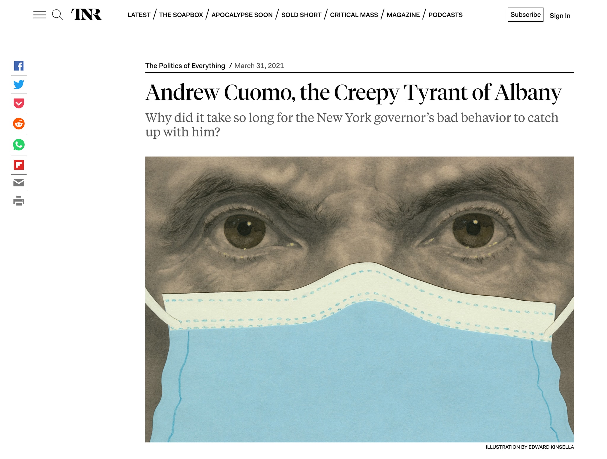 Illustration about Andrew Cuomo