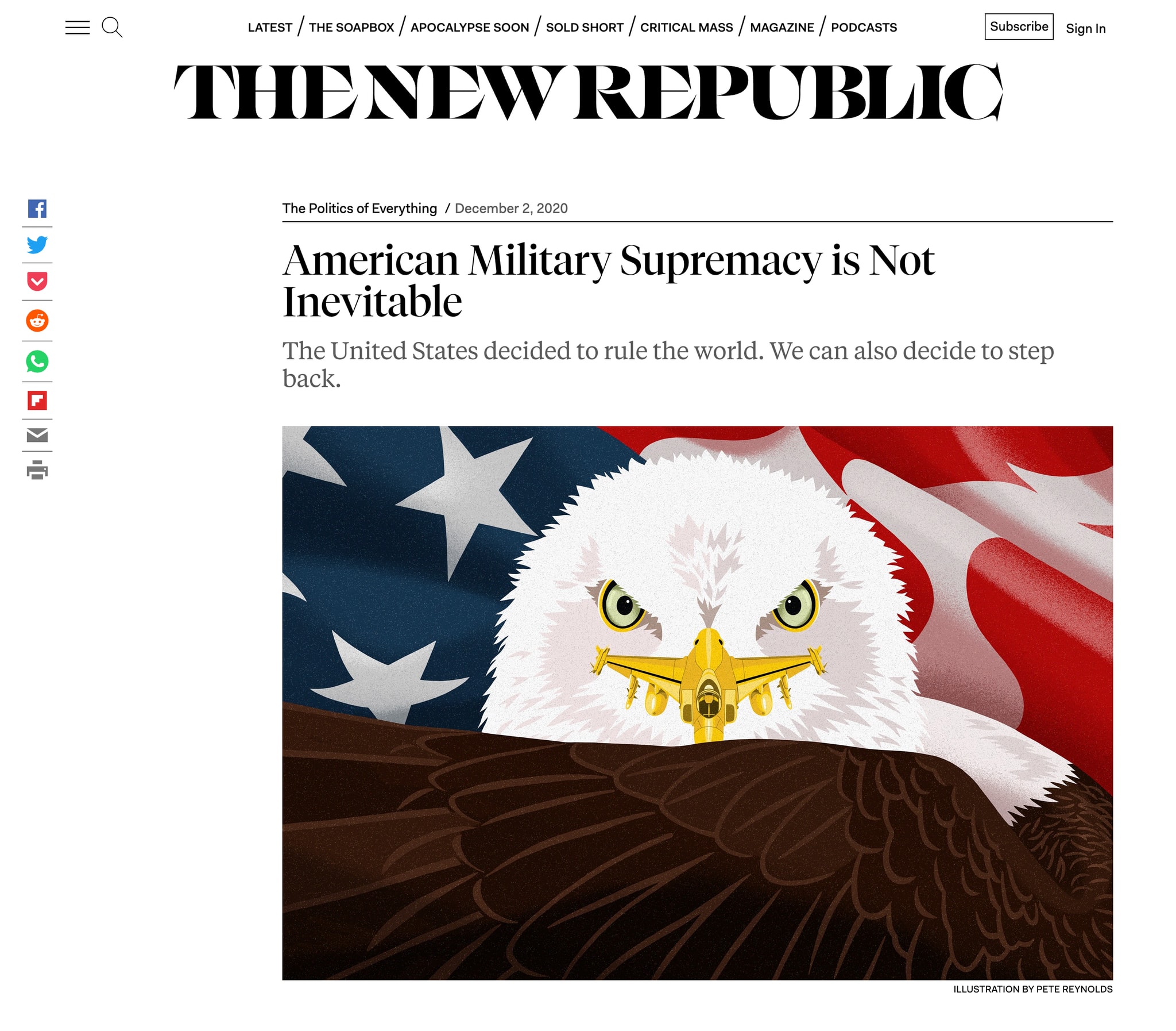 Illustration about US military superiority