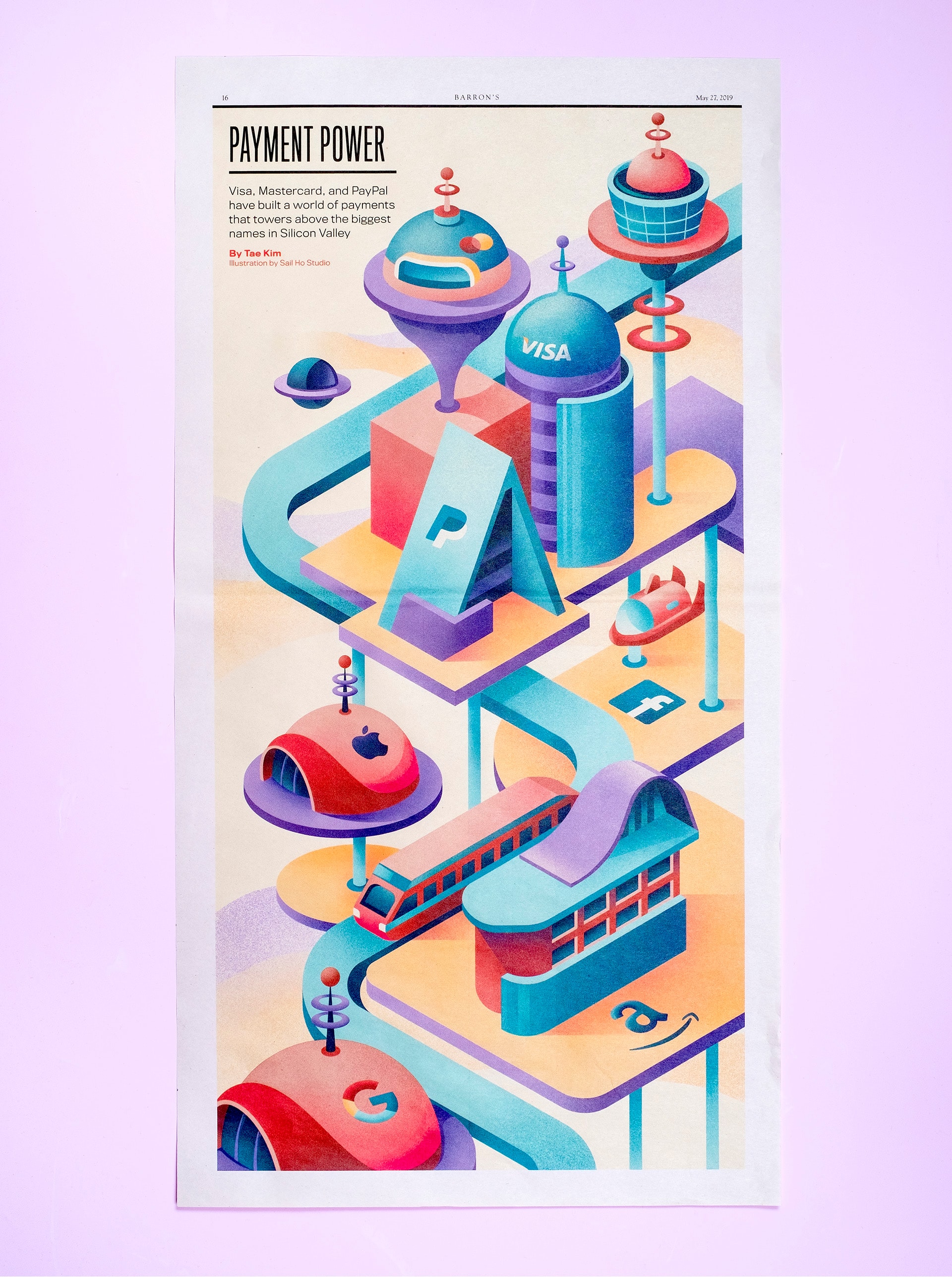 Payment companies interior spread