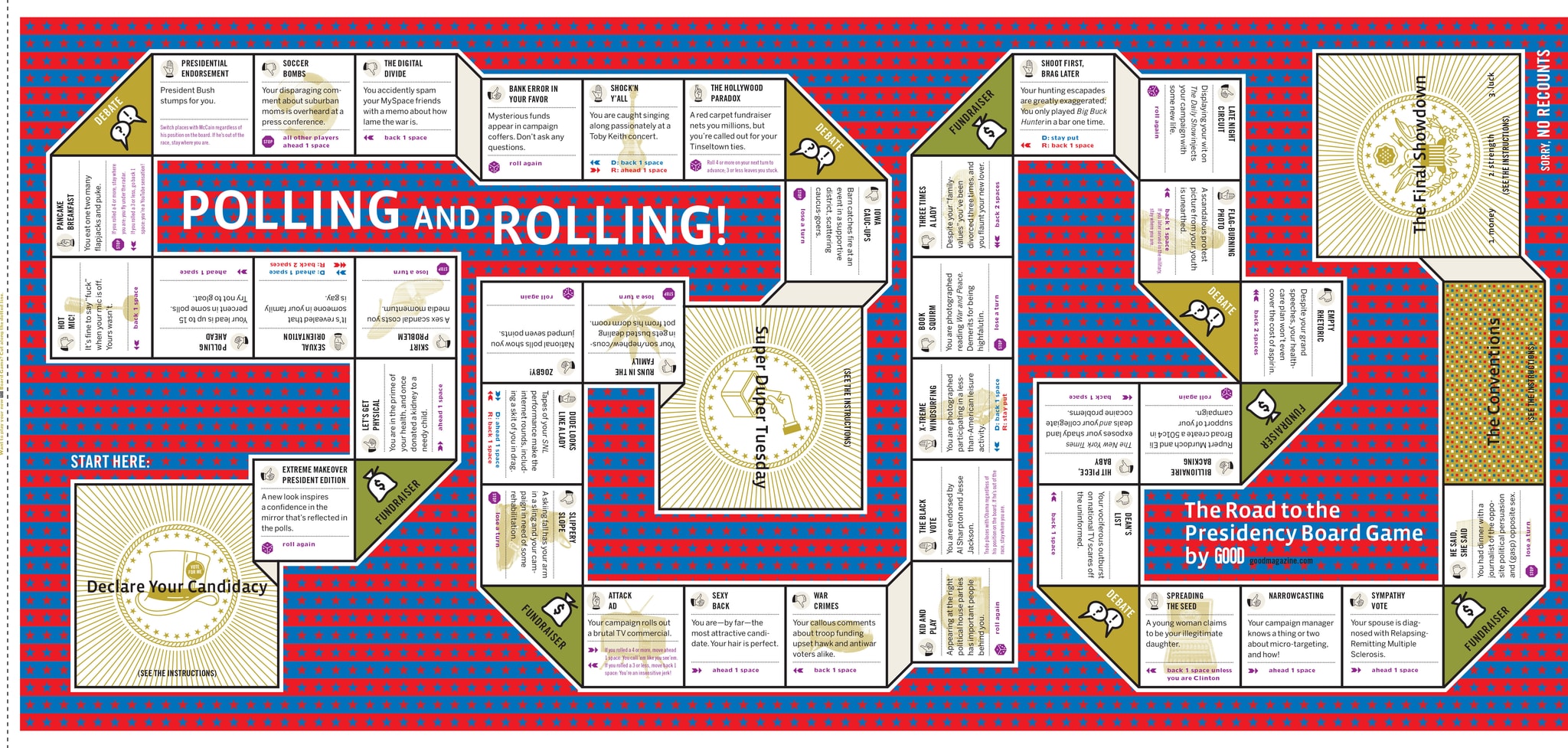 Board game front
