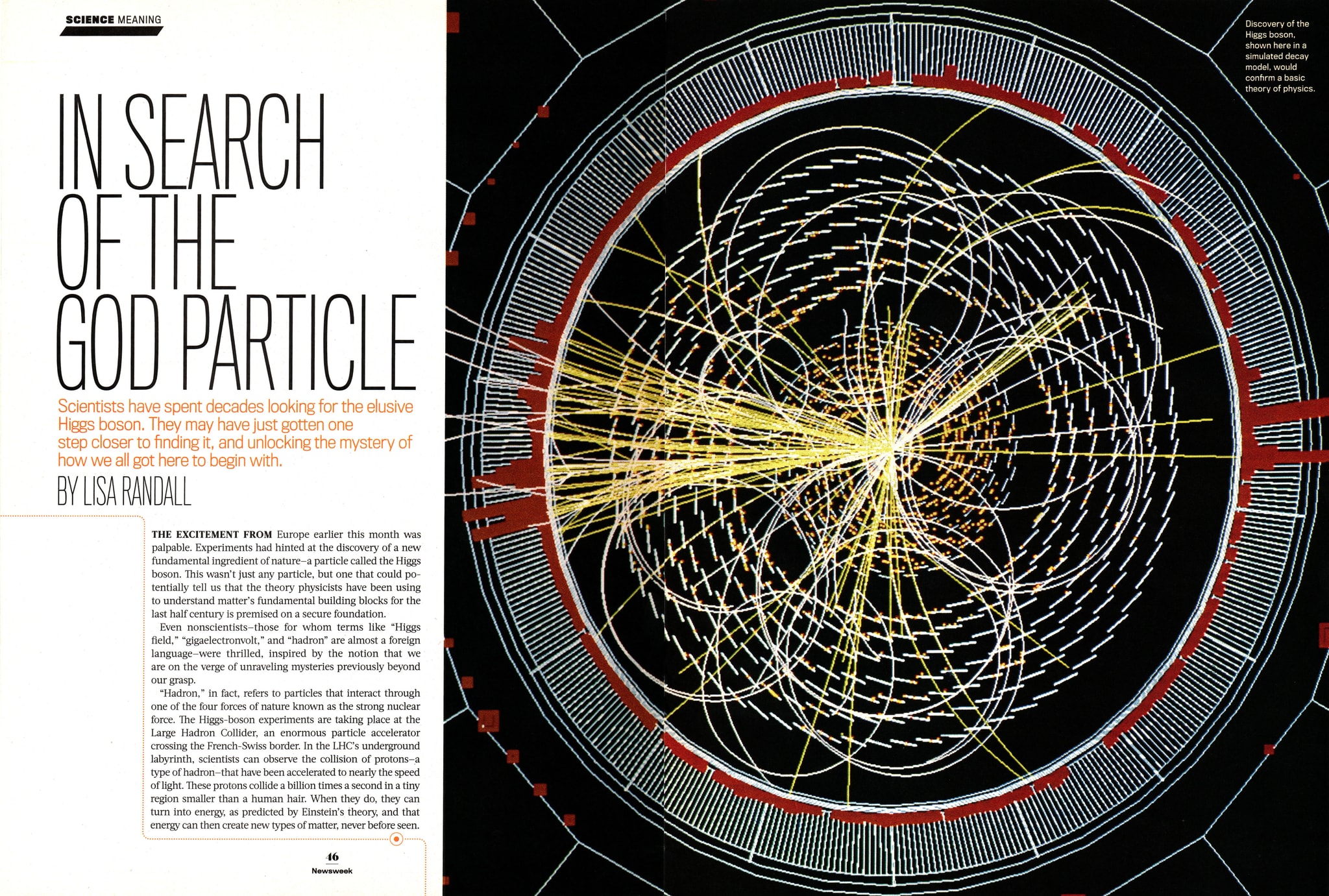 Opening spread