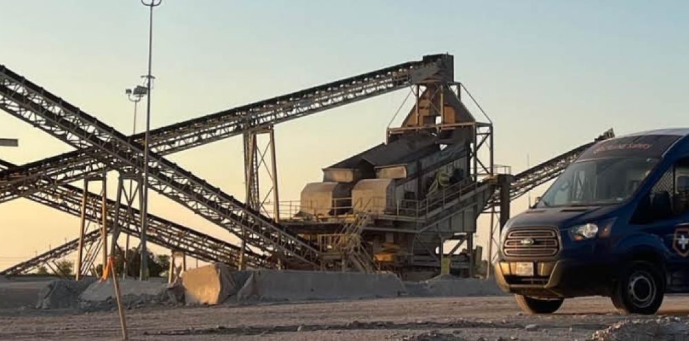 Truck Sunrise Mine Plant