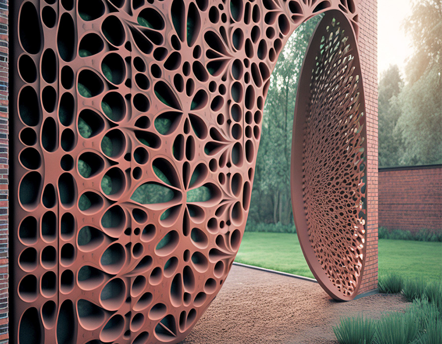 We are currently evaluating several methods to translate 2D images into 3D geometry that can be used to create custom molds for terracotta. 