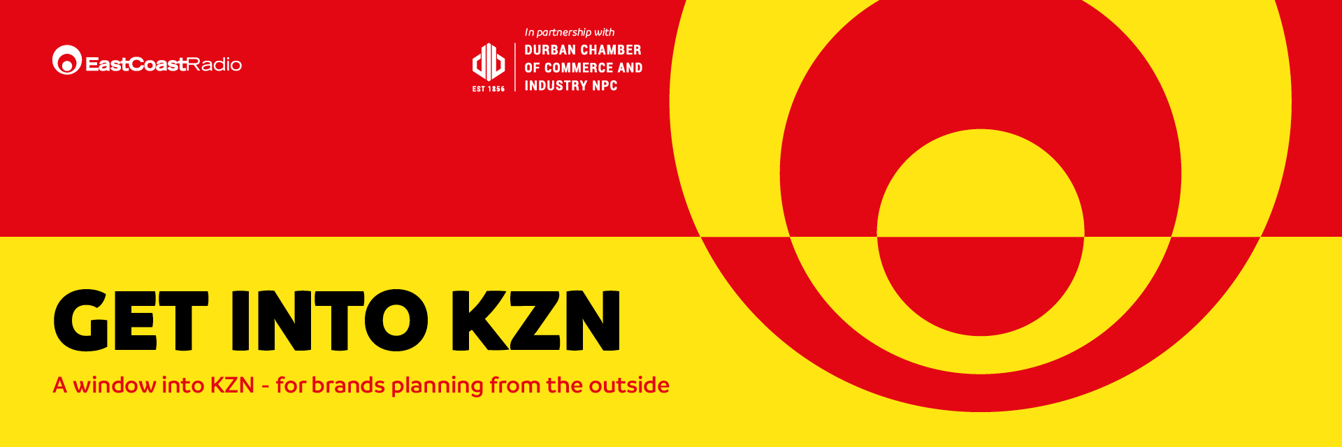 GET INTO KZN campaign hero