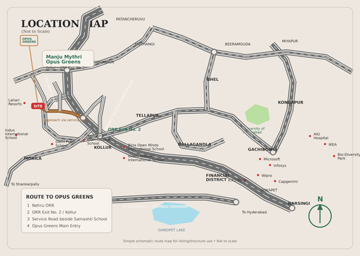 route map